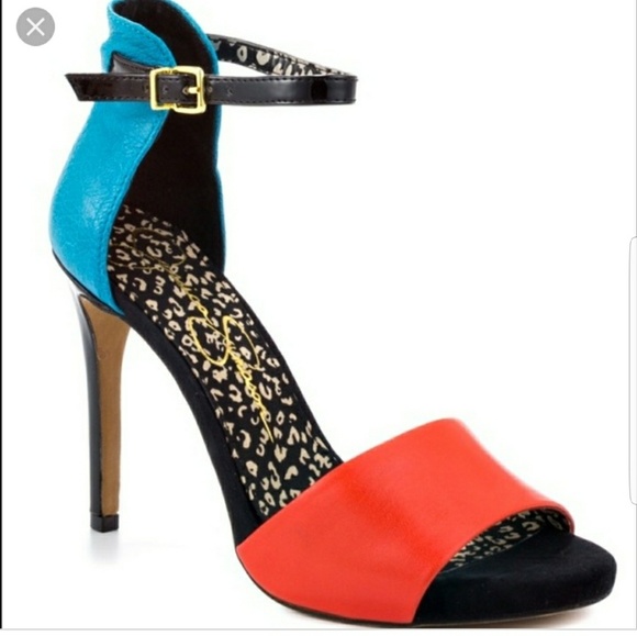 Jessica Simpson Shoes - Jessica Simpson Sawana ocean blu heels